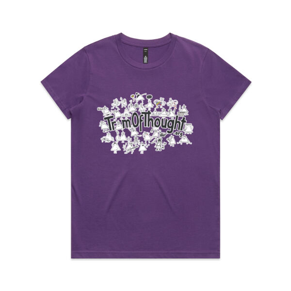 Cloud of Triangles - Women's Thumbnail